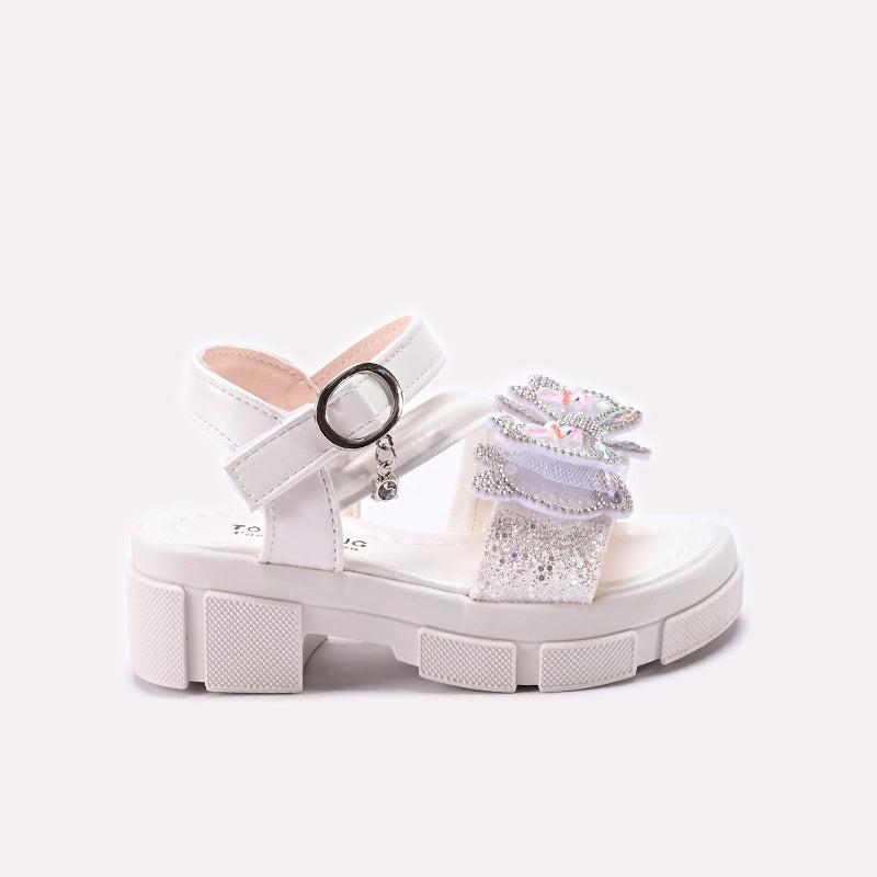 Baby Fancy Sandal White 0721337