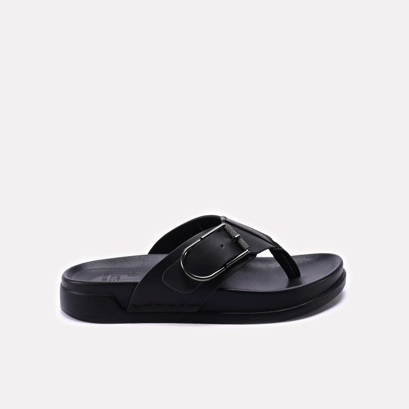 Baba Formal Slipper Black 0630304
