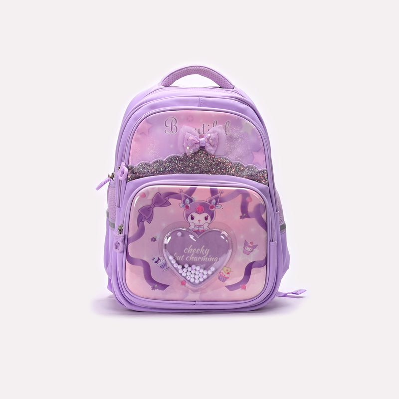 School Backpack Purple 0820774