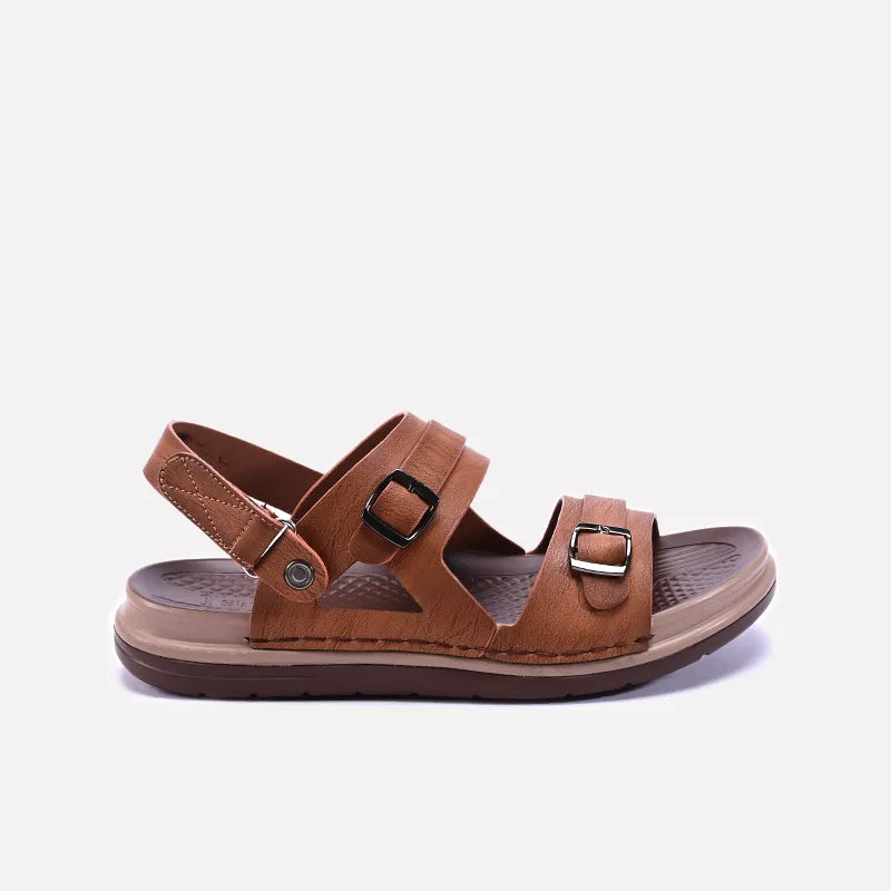 Mustard Buckle Strap Sandals 0141156