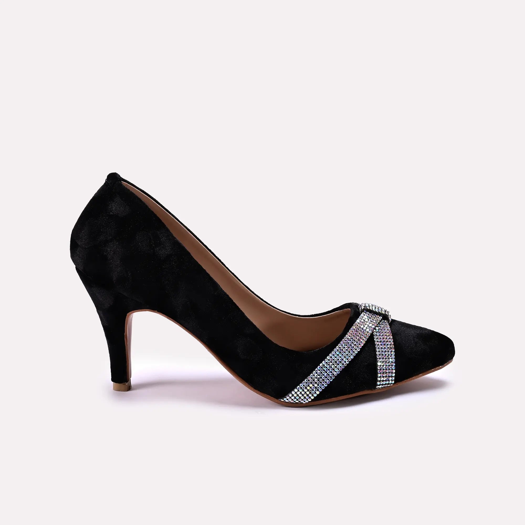 Fancy Court Shoes Black 0450085