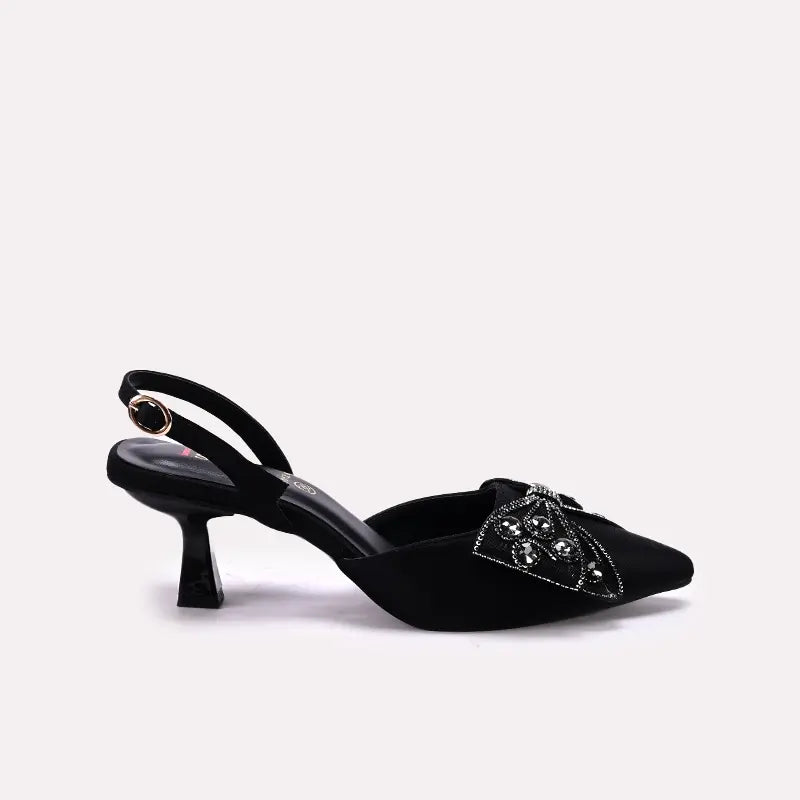 Fancy Court Shoes Black 0450124
