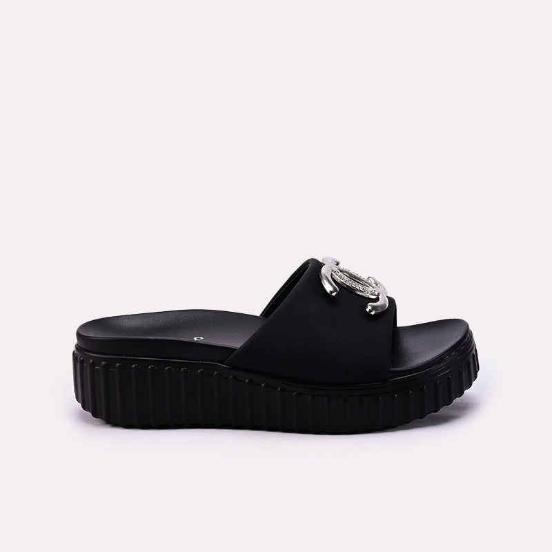 Black Casual Slipper 0413368