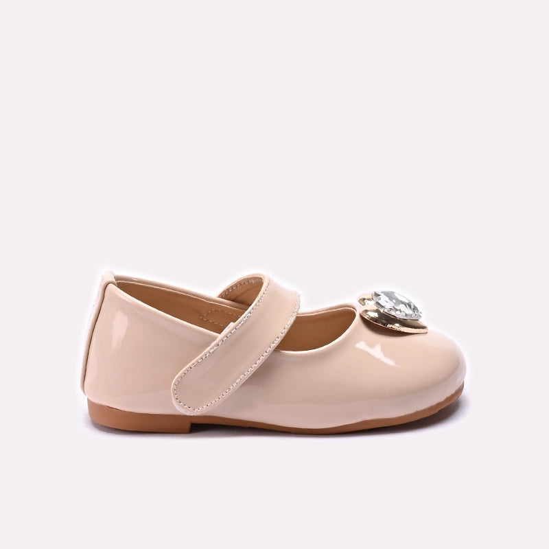 Girl Fancy Pumps Fawn 0710670