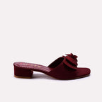 Fancy Slipper Maroon 0413943