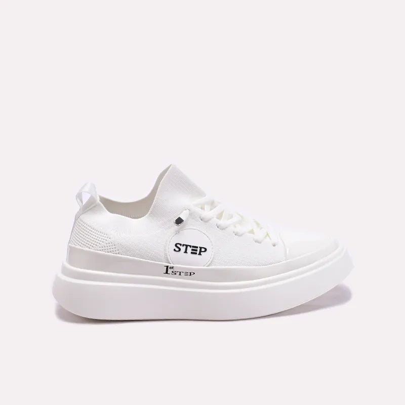 White Mens Sneakers Shoes 0120618