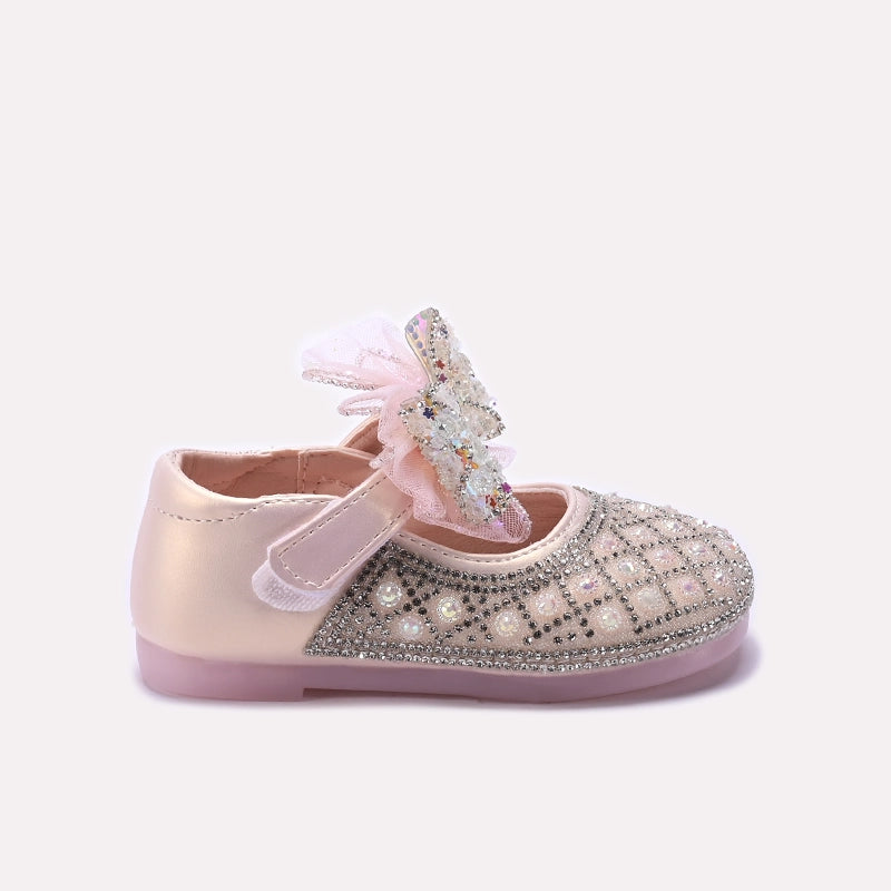Baby Fancy Pumps Peach 0710606