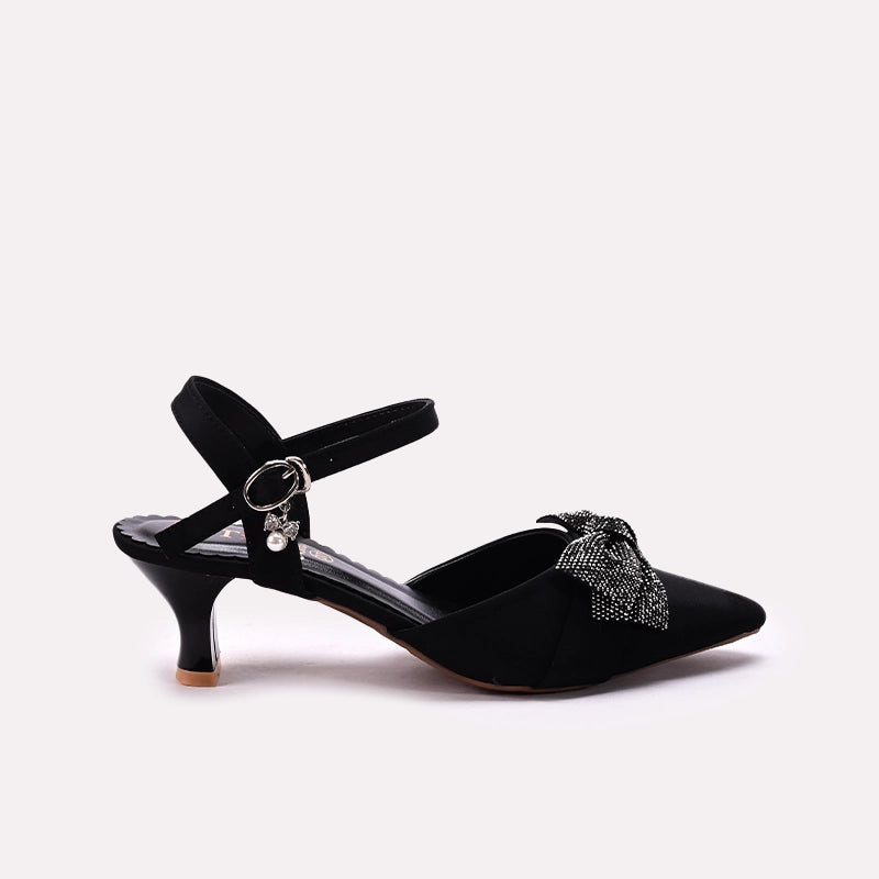 Fancy Court Shoes Black 0450075