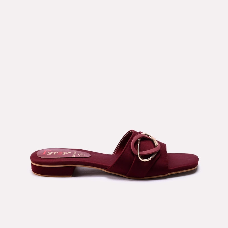 Casual Slipper Maroon 0413546