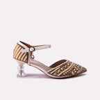 Bridal Court Shoes Golden 0450188