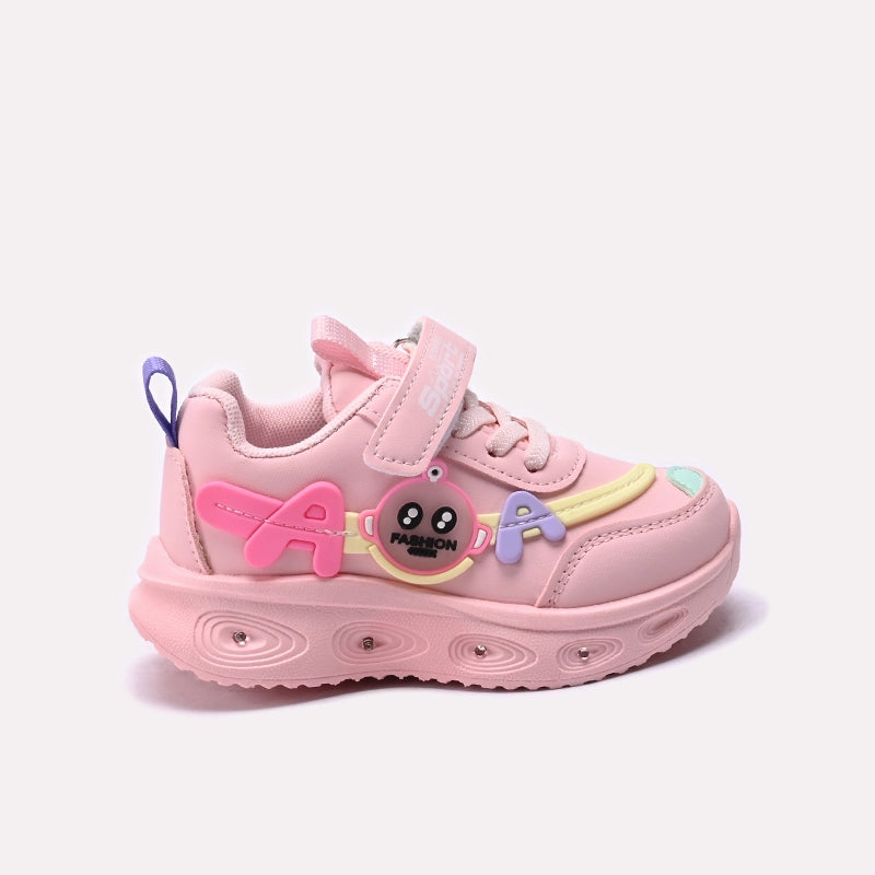 Girl Jogger Shoes Pink 0750592