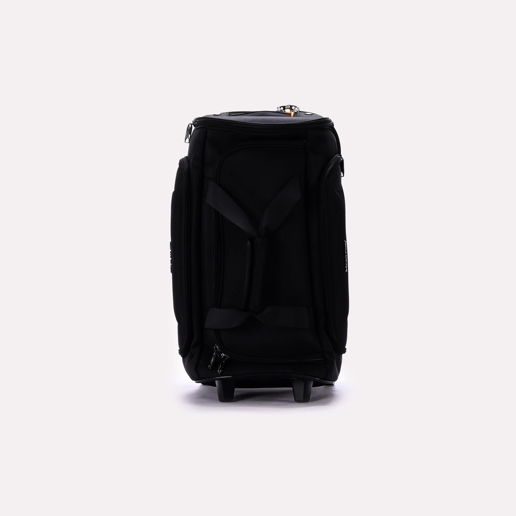 Duffel Bag Luggage With Wheels Black 0815035