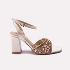 Fancy Sandal Golden 0421751