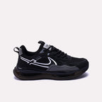 black sneakers shoes for men