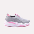 Women Sneaker Shoes Gray 0441027