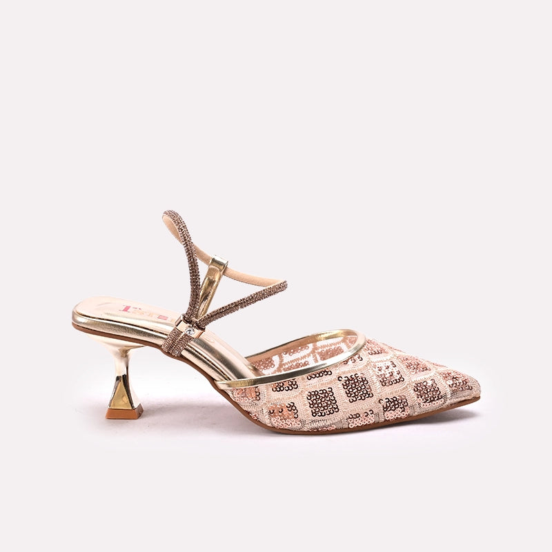 Bridal Court Shoes Golden 0450044