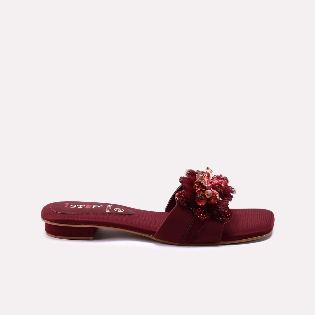 Fancy Slipper Maroon 0413508