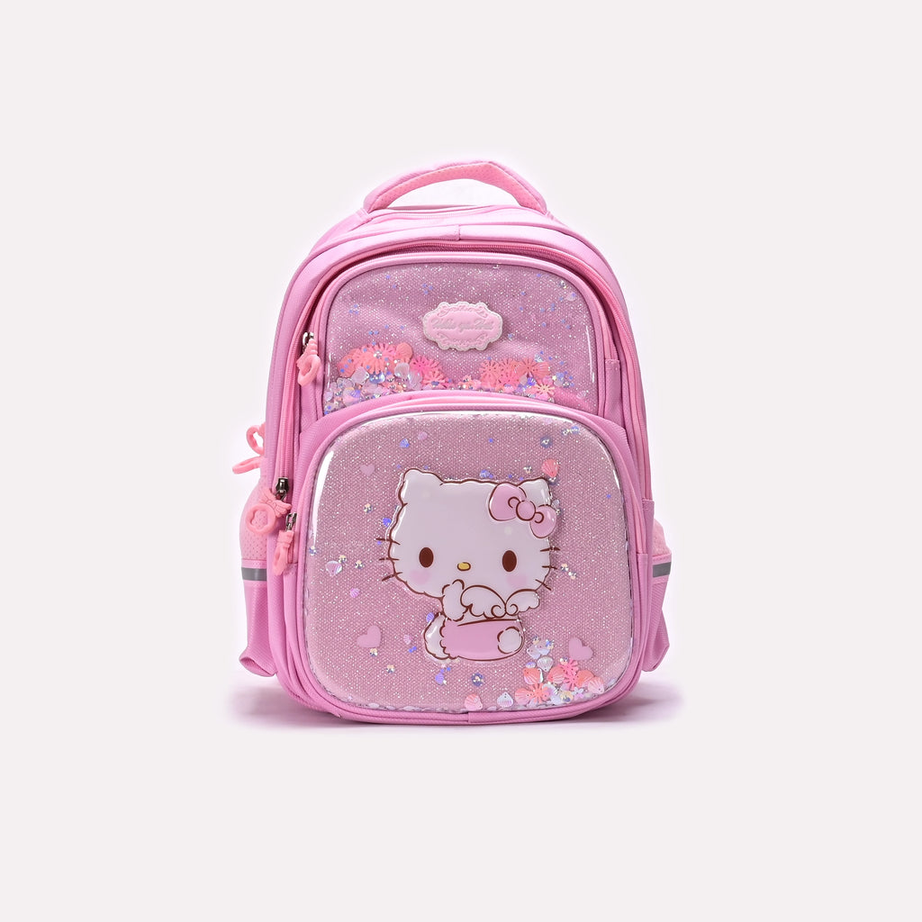 School Backpack Pink 0820772