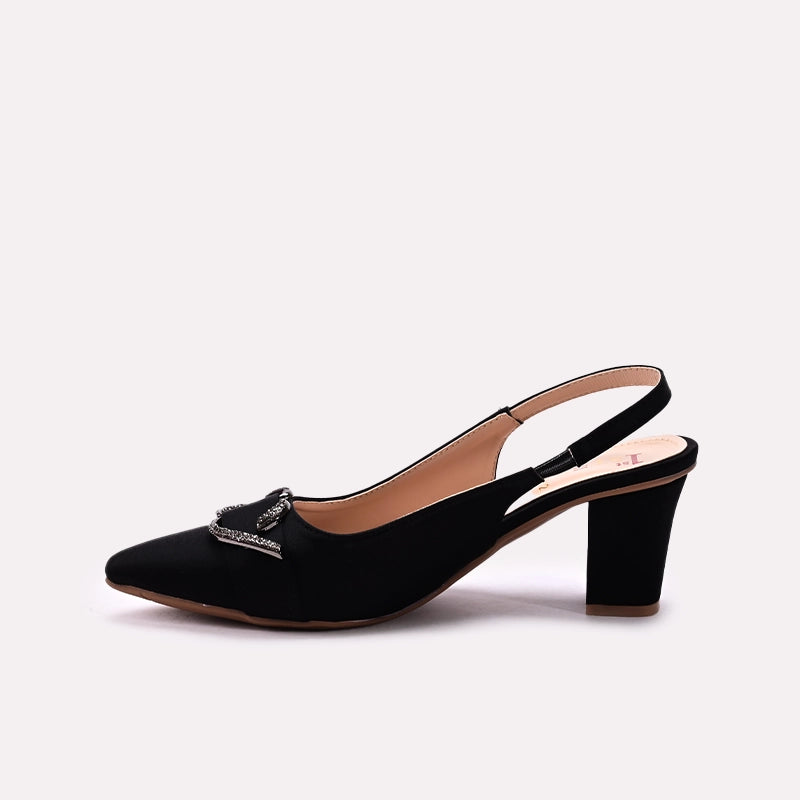 Fancy Court Shoes Black 0450082
