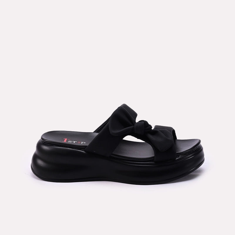 Black Casual Slipper 0413414