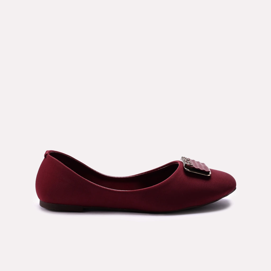 Casual Pumps Maroon 0431443