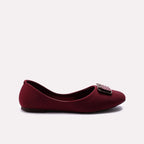Casual Pumps Maroon 0431443