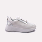 Sneaker Shoes Silver 0440934