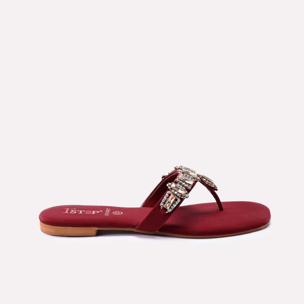 Fancy Slipper Maroon 0413482