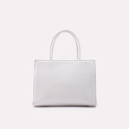 White Casual Shoulder Bags 0331368