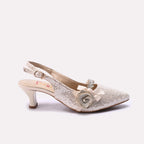 Fancy Court Shoes Fawn 0450236