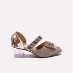 Golden Fancy Pumps 0710570