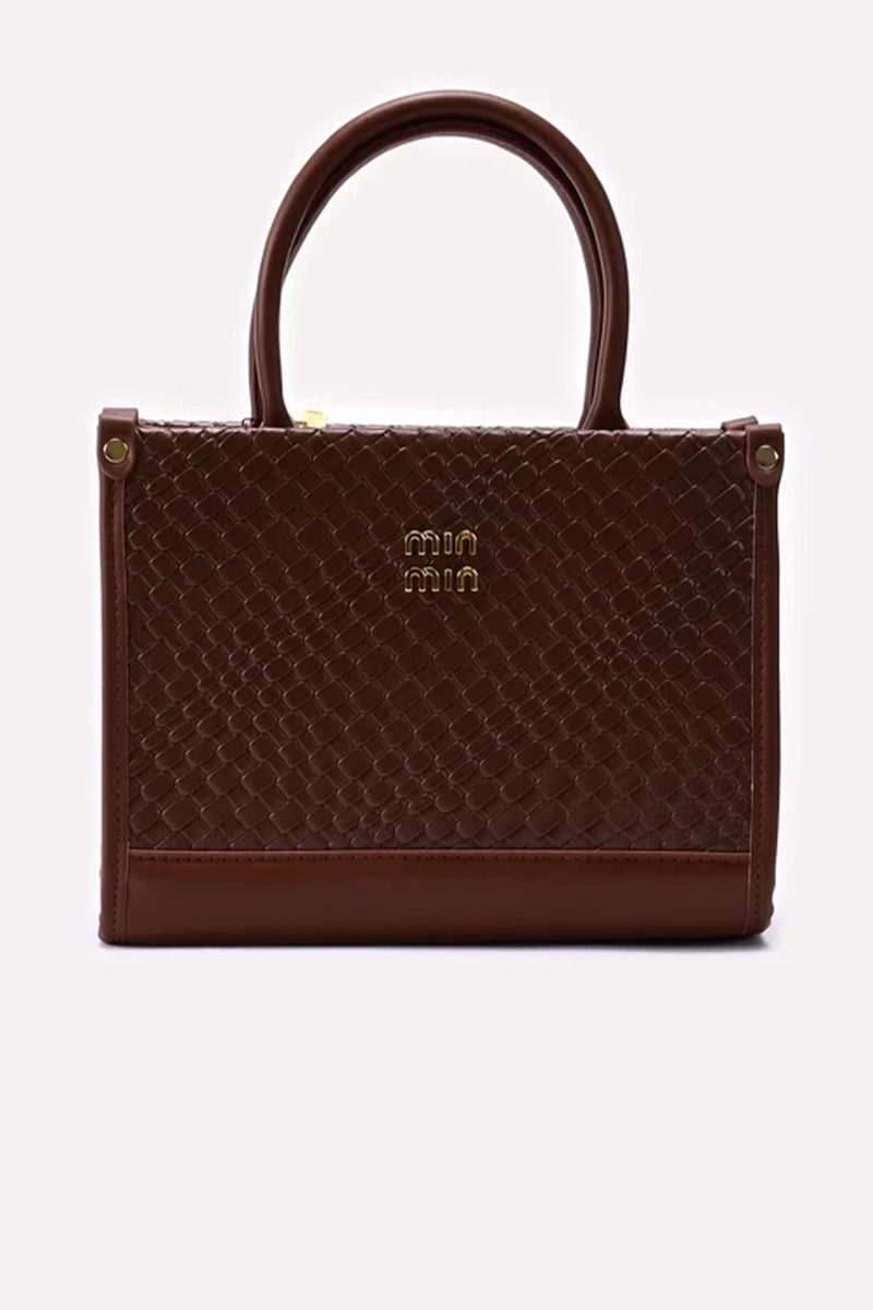 Casual Hand Bag Brown 0322291