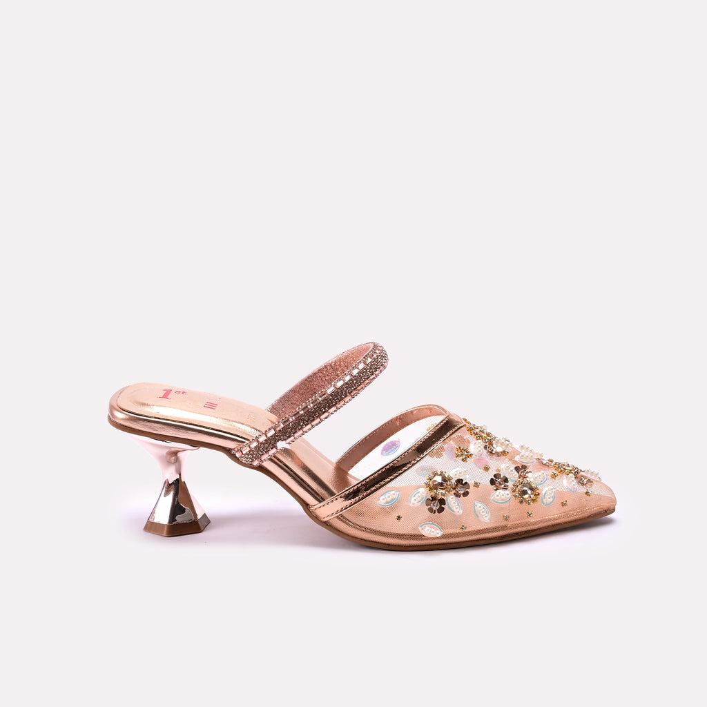 Bridal Court Shoes Peach 0450184