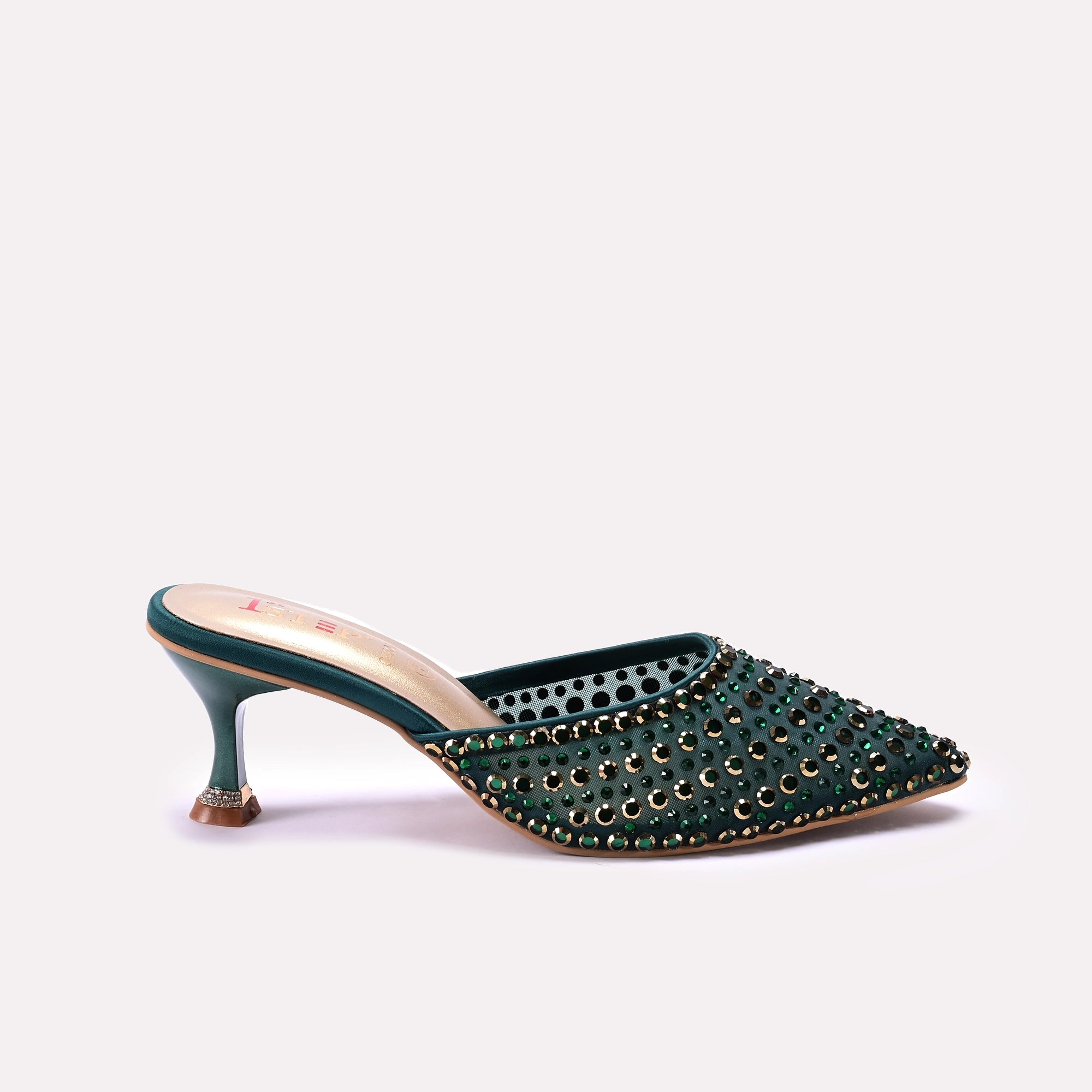 Fancy Court Shoes Sea Green 0450116