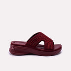 Casual Slipper Maroon 0413438
