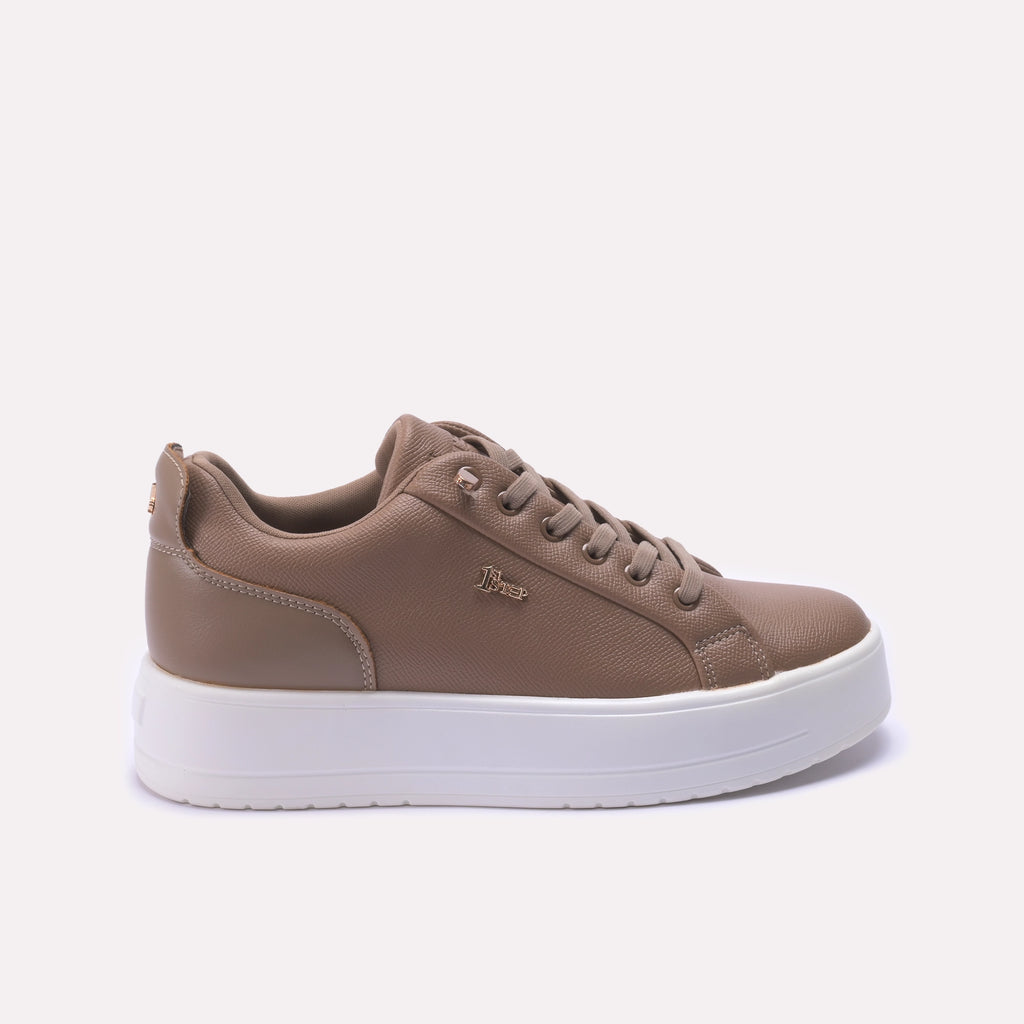 Women Sneaker Shoes Brown 0441024