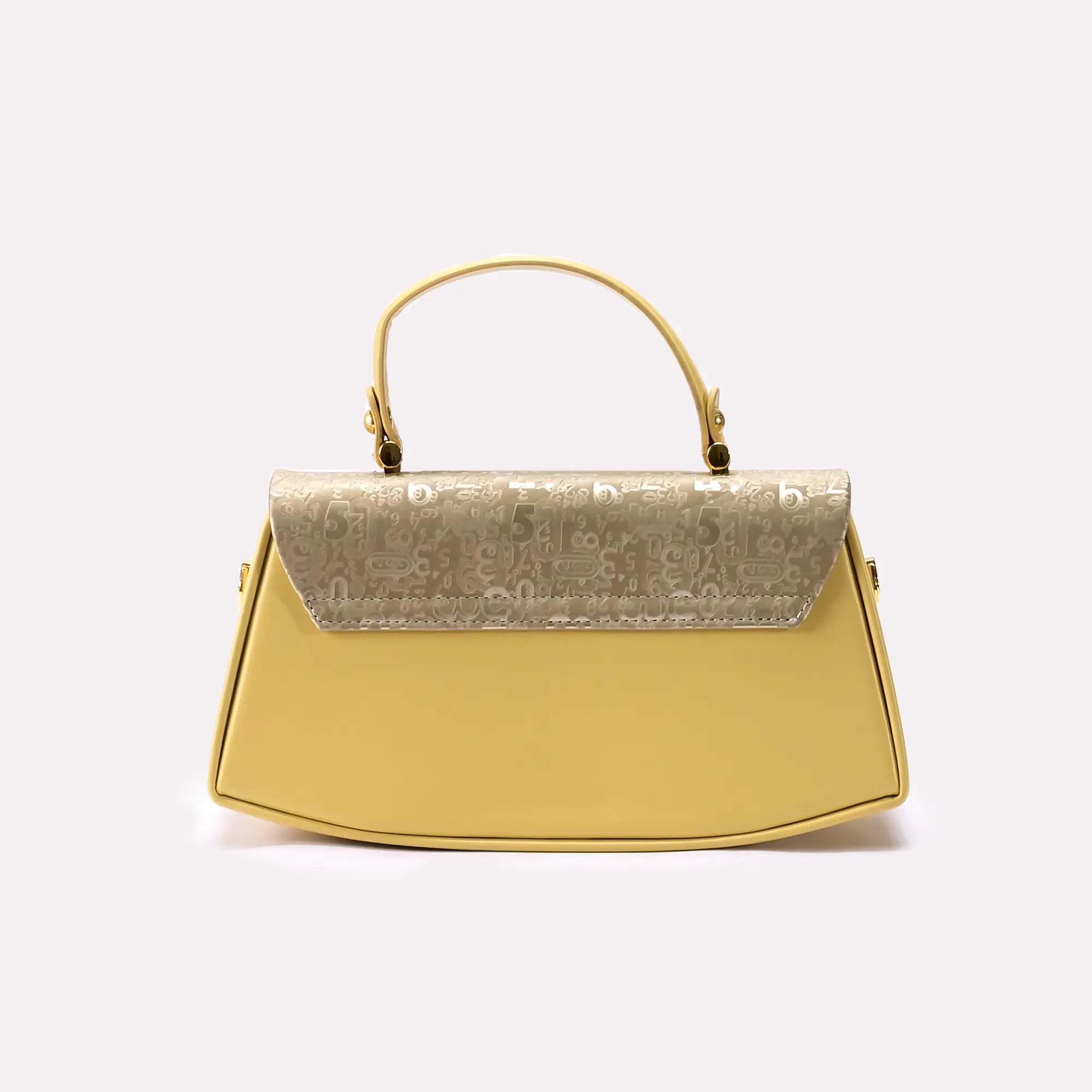 Casual Hand Bags Yellow 0322159