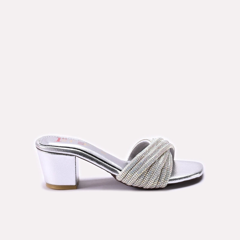 Baby Fancy Slipper Silver 0730392