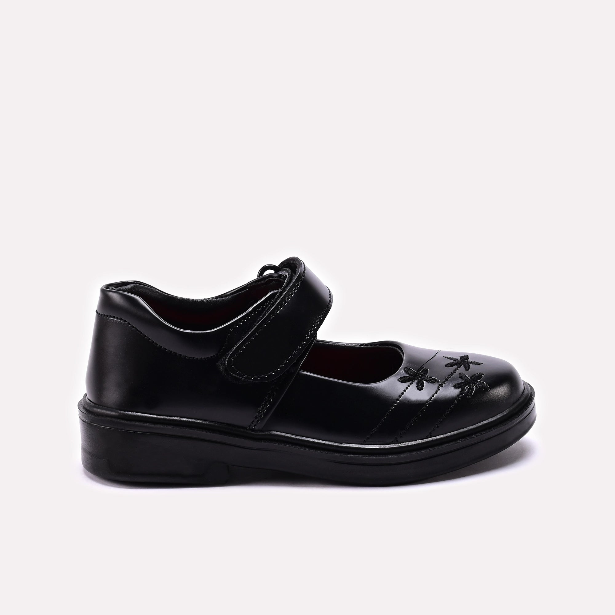 Baby School Shoes Black 0710497