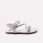 White Fancy Sandals 0421390