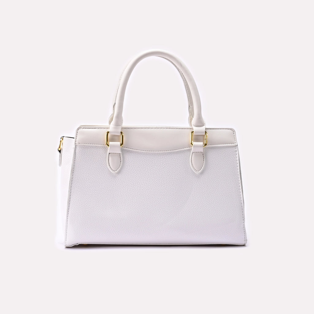 Casual Shoulder Bag White 0331770