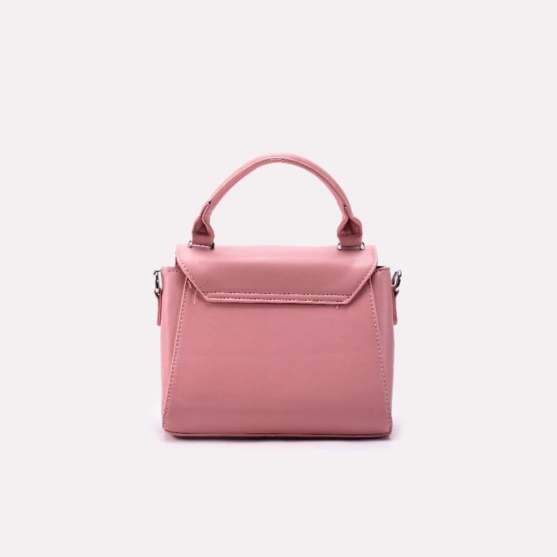 Casual Hand Bags Pink 0322040