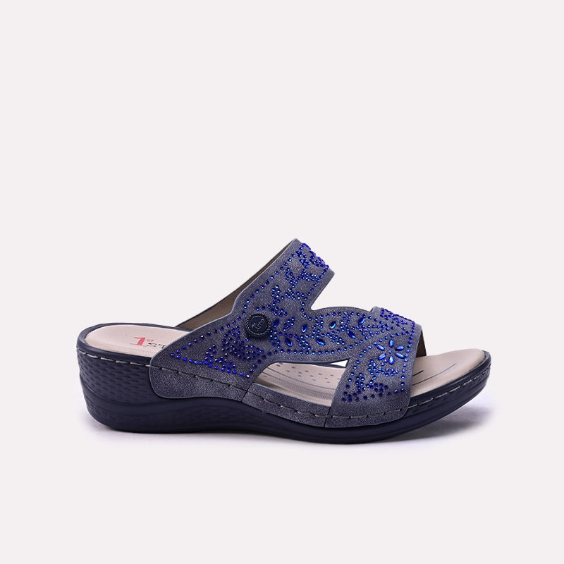 Blue Casual Slipper 0413358
