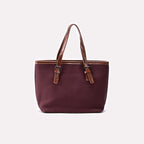 Casual Hand Bag Maroon 0322300