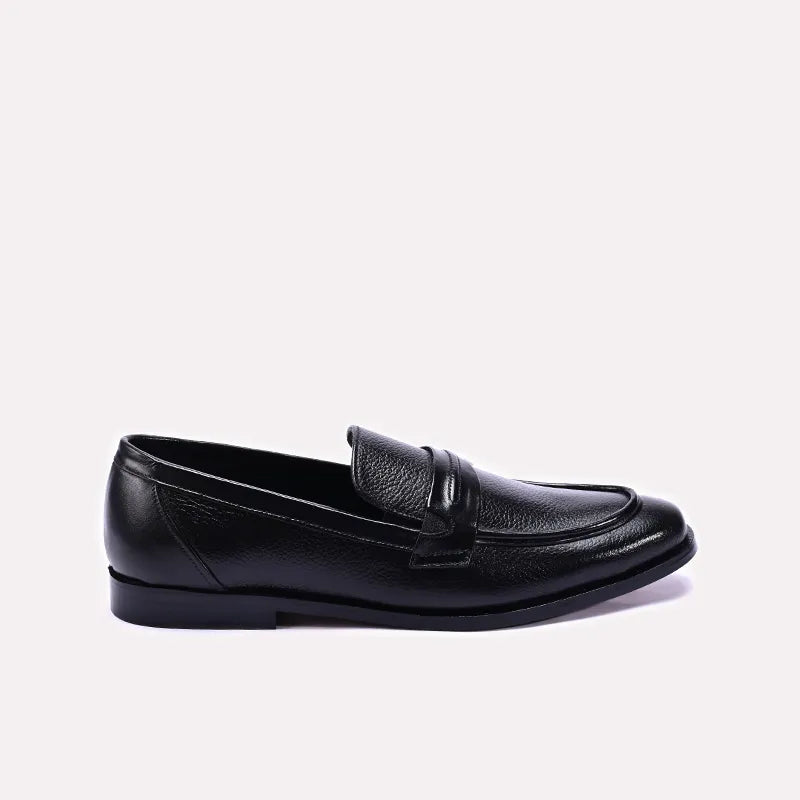 Black Slip On Formal Shoes 0110879