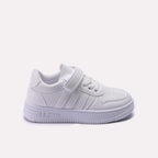 Baba School Shoes White 0650819