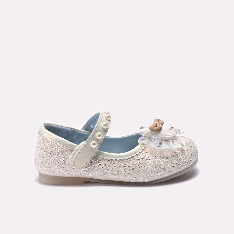 Girl Fancy Pumps Fawn 0710703