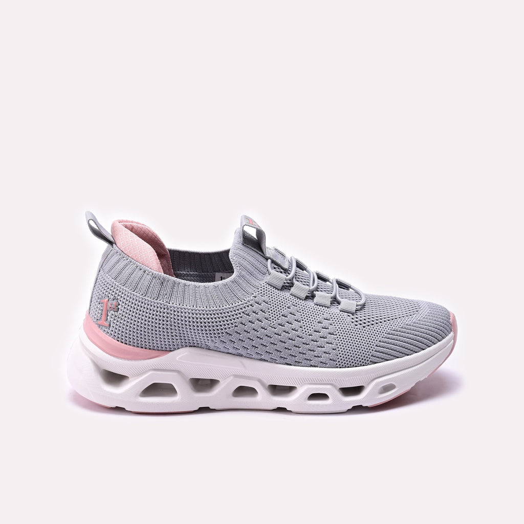 Women Sneaker Shoes Gray 0441047