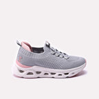 Women Sneaker Shoes Gray 0441047