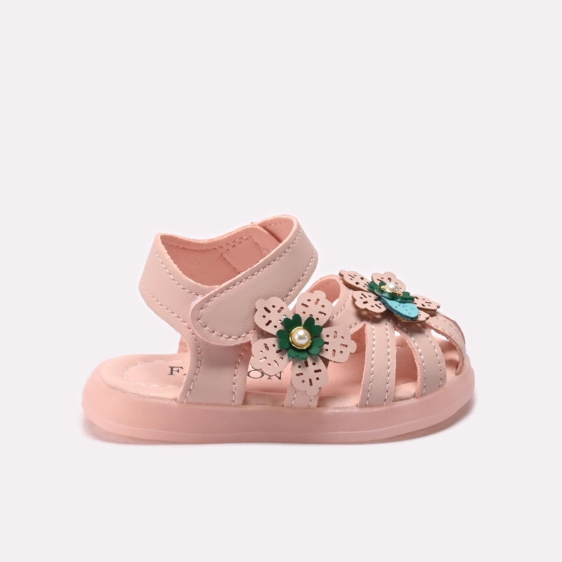 Girl Fancy Sandal Pink 0721394